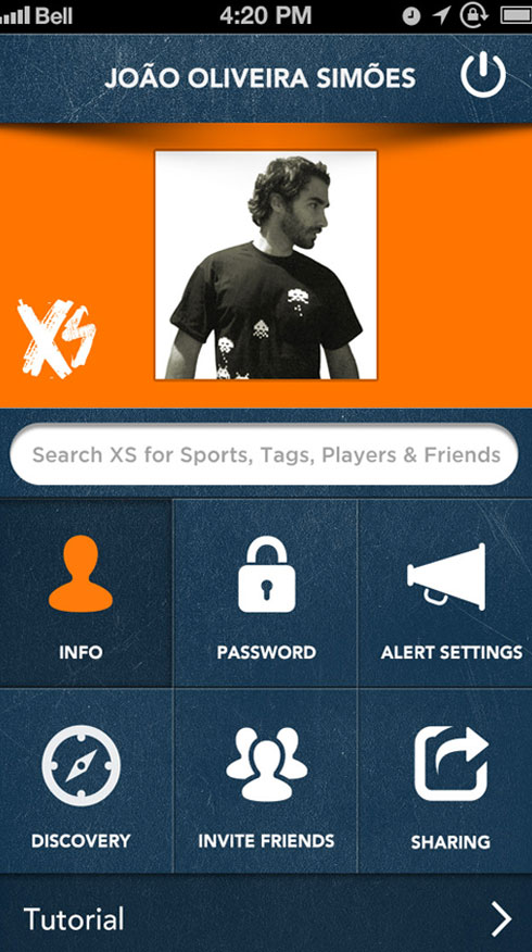 XS App My Account